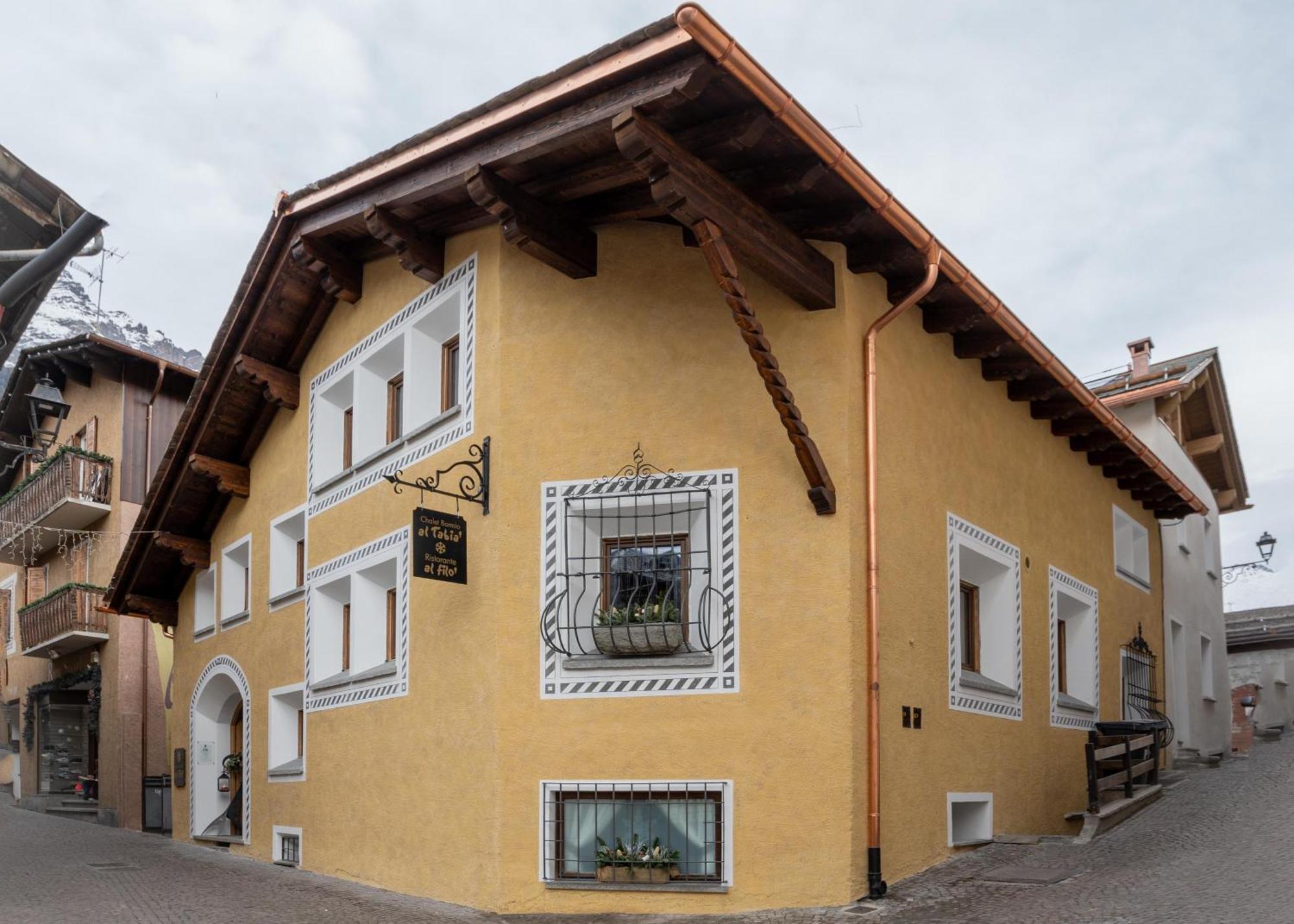 Chalet Al Tabia Bormio Bagian luar foto